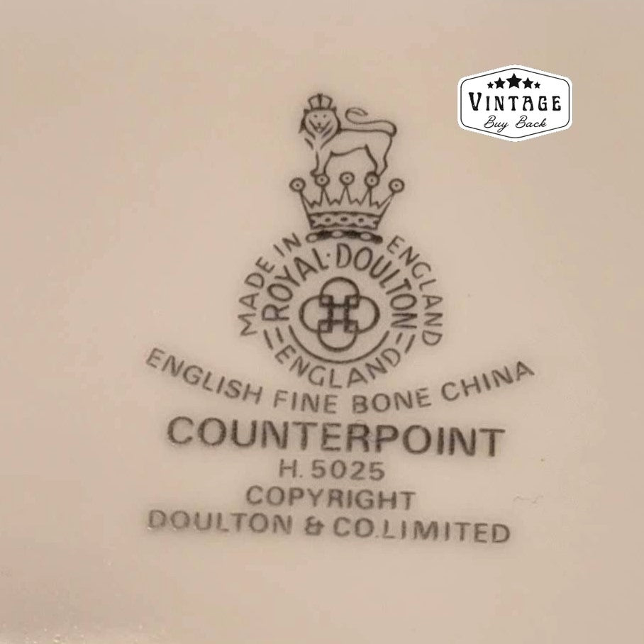 Royal Doulton Counterpoint Cake Plate