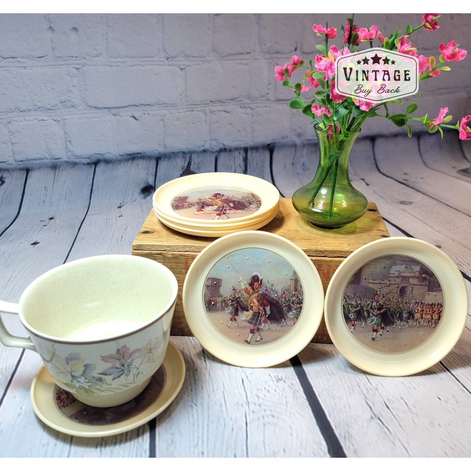 Vintage Coasters retro barware