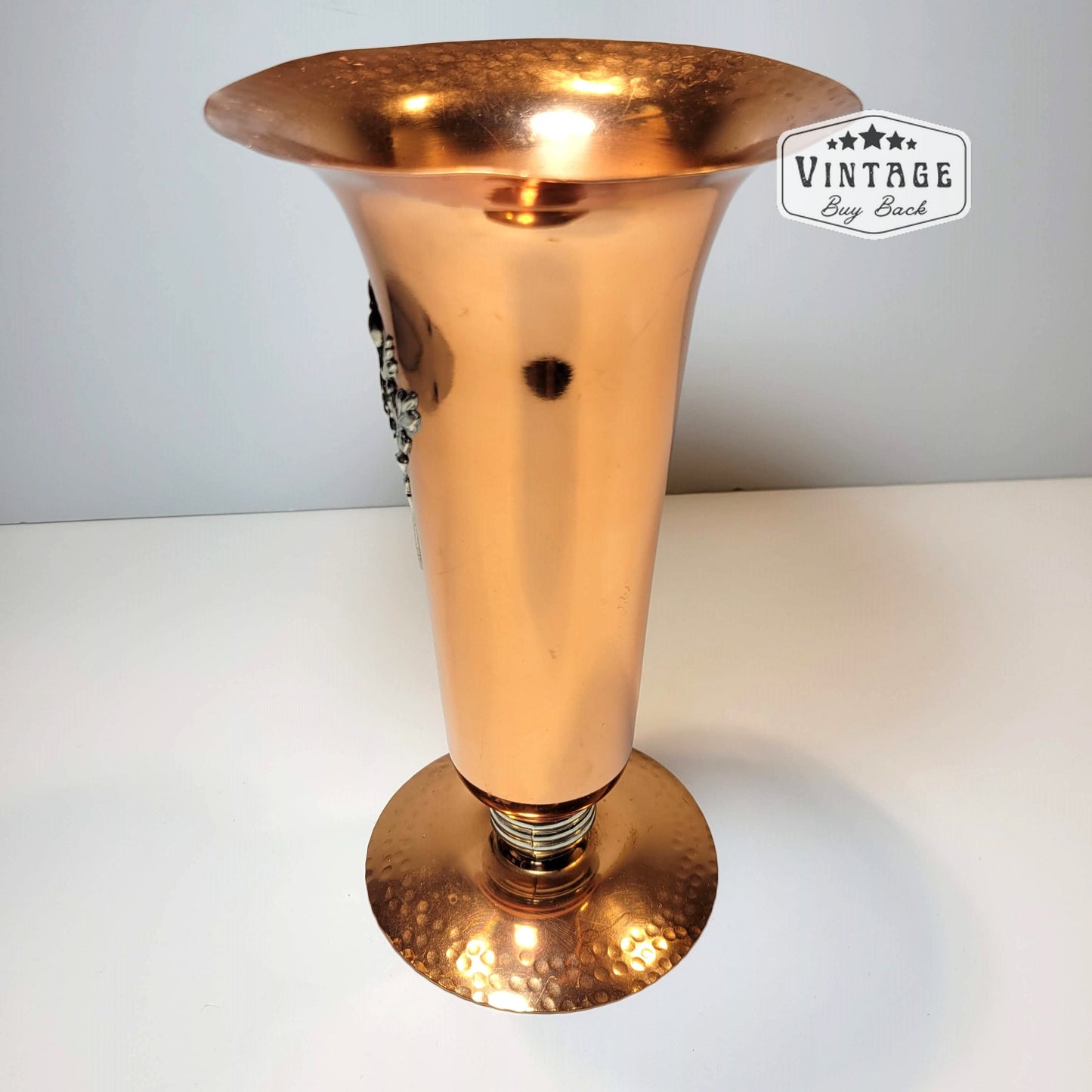 Art Nouveau Flemish Copper Vase