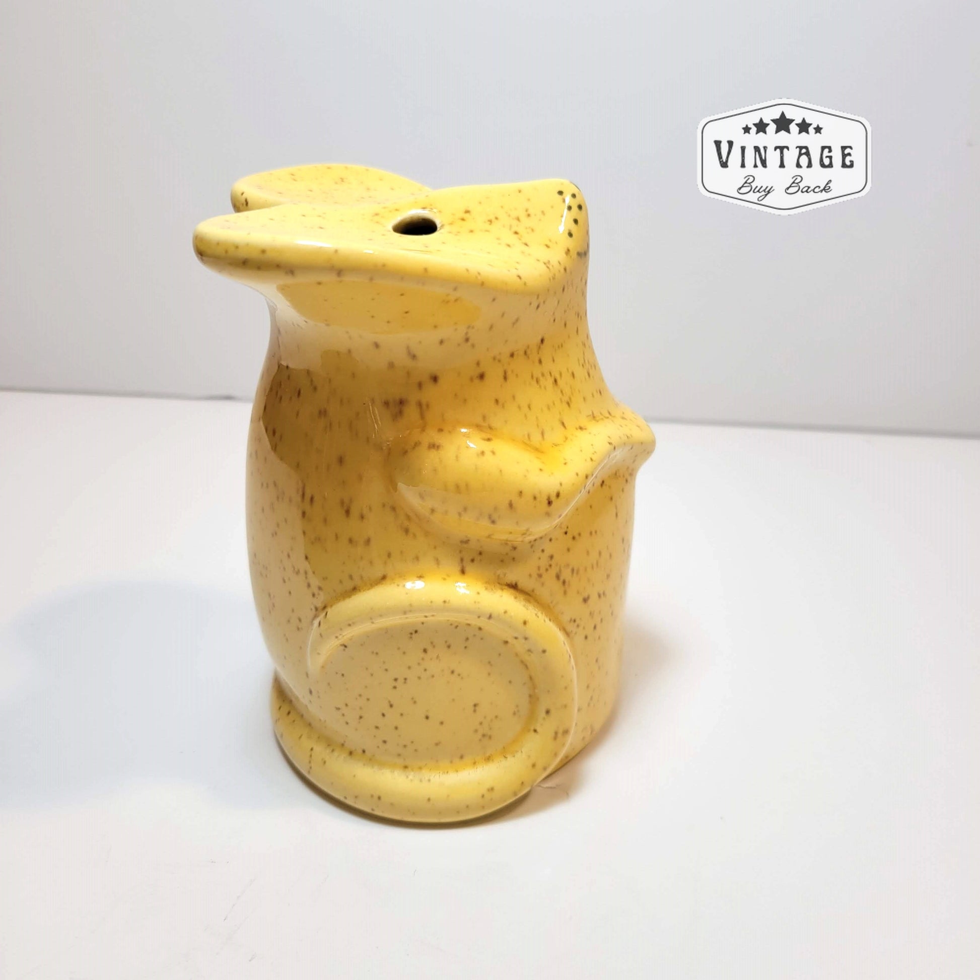 Vintage Yellow Mouse Cheese Shaker