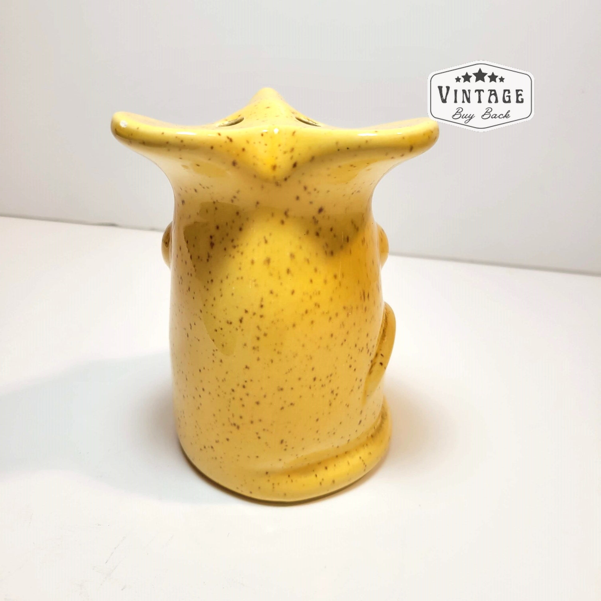 Vintage Yellow Mouse Cheese Shaker