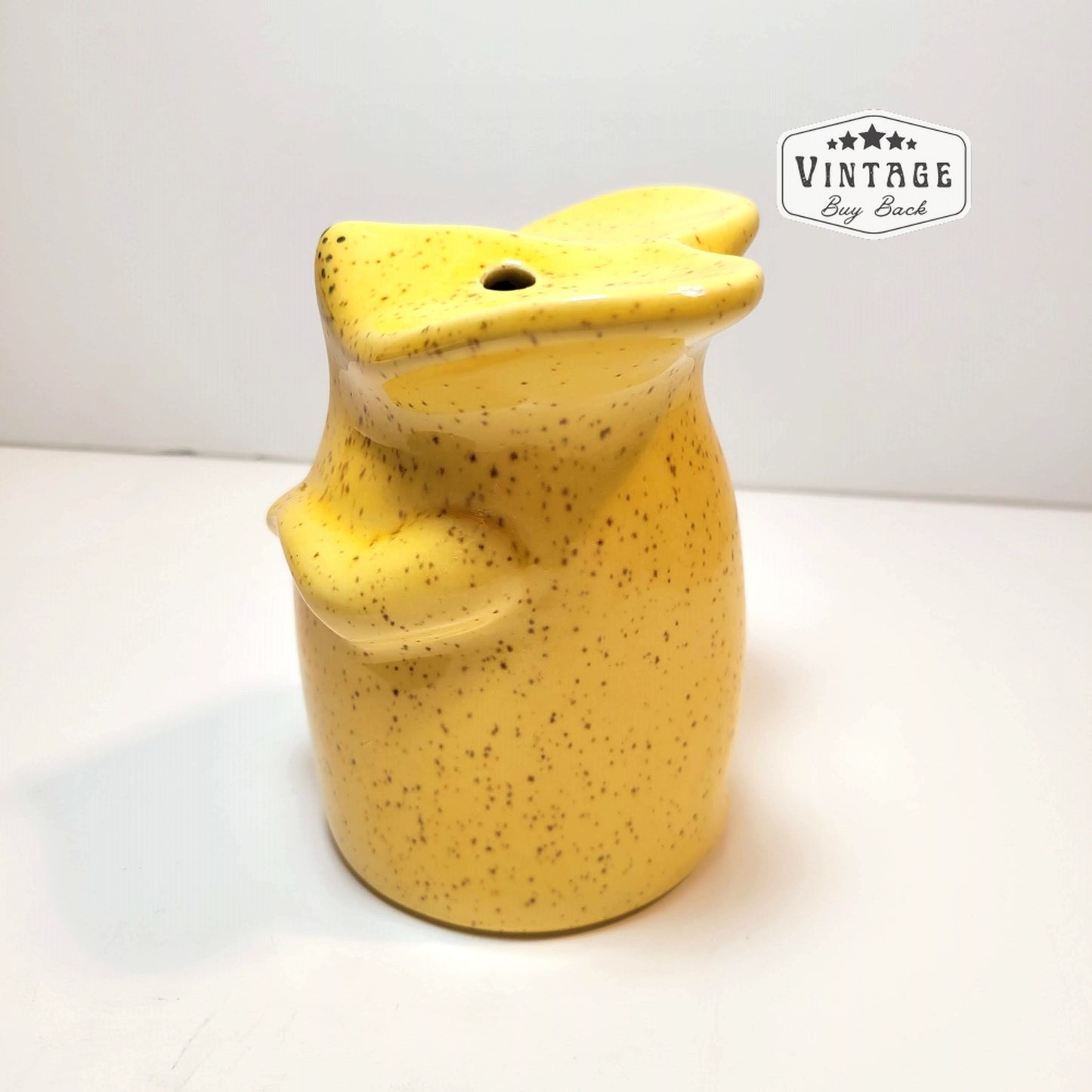 Vintage Yellow Mouse Cheese Shaker