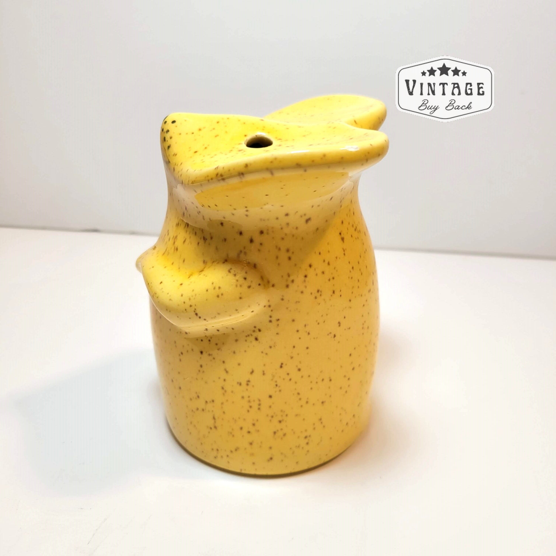 Vintage Yellow Mouse Cheese Shaker