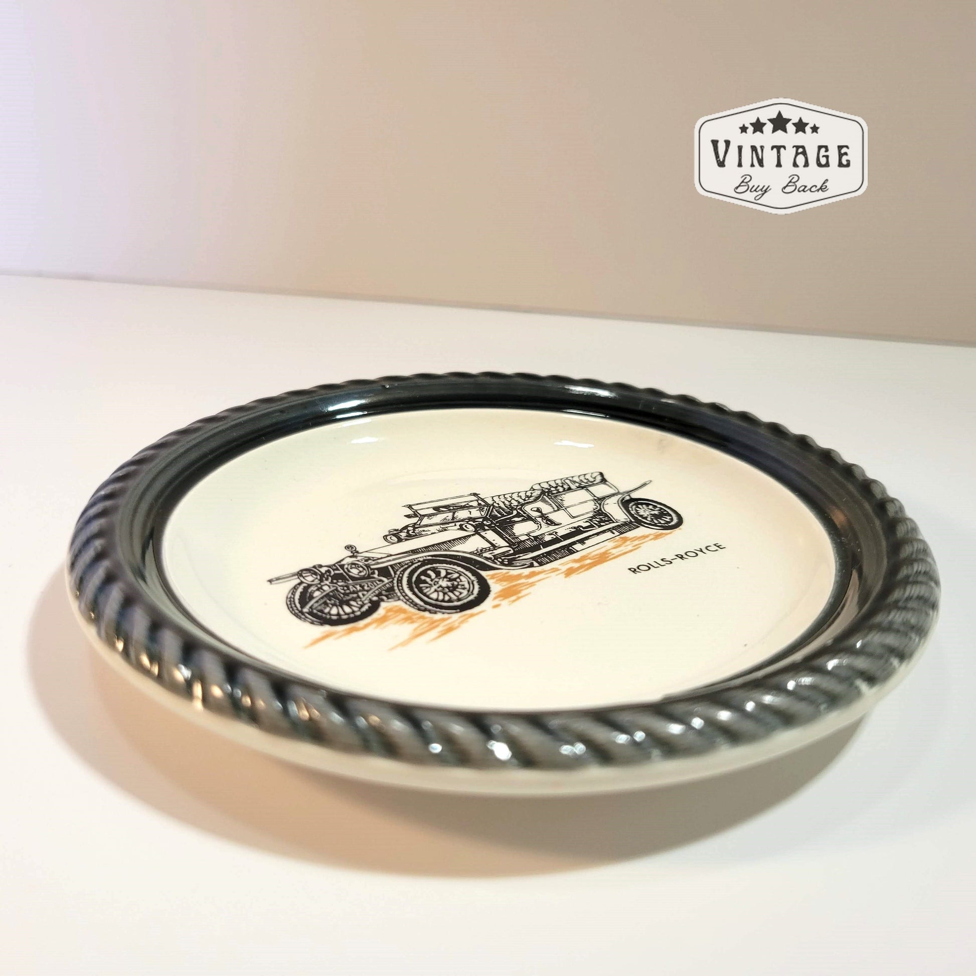 Wade Pottery Dish 1907 Rolls Royce Silver Ghost