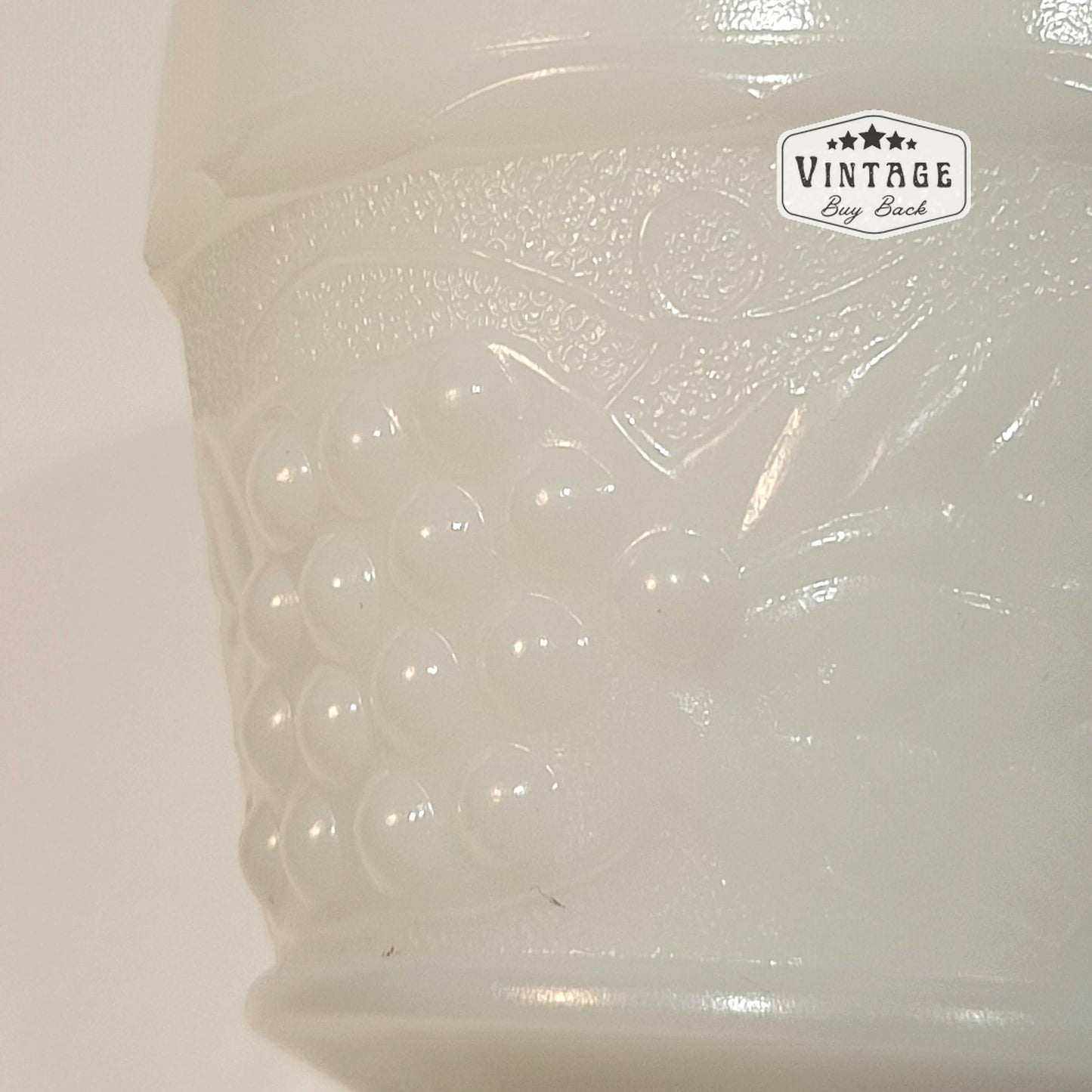 Vintage Indiana Milk Glass Pedestal Dessert cup