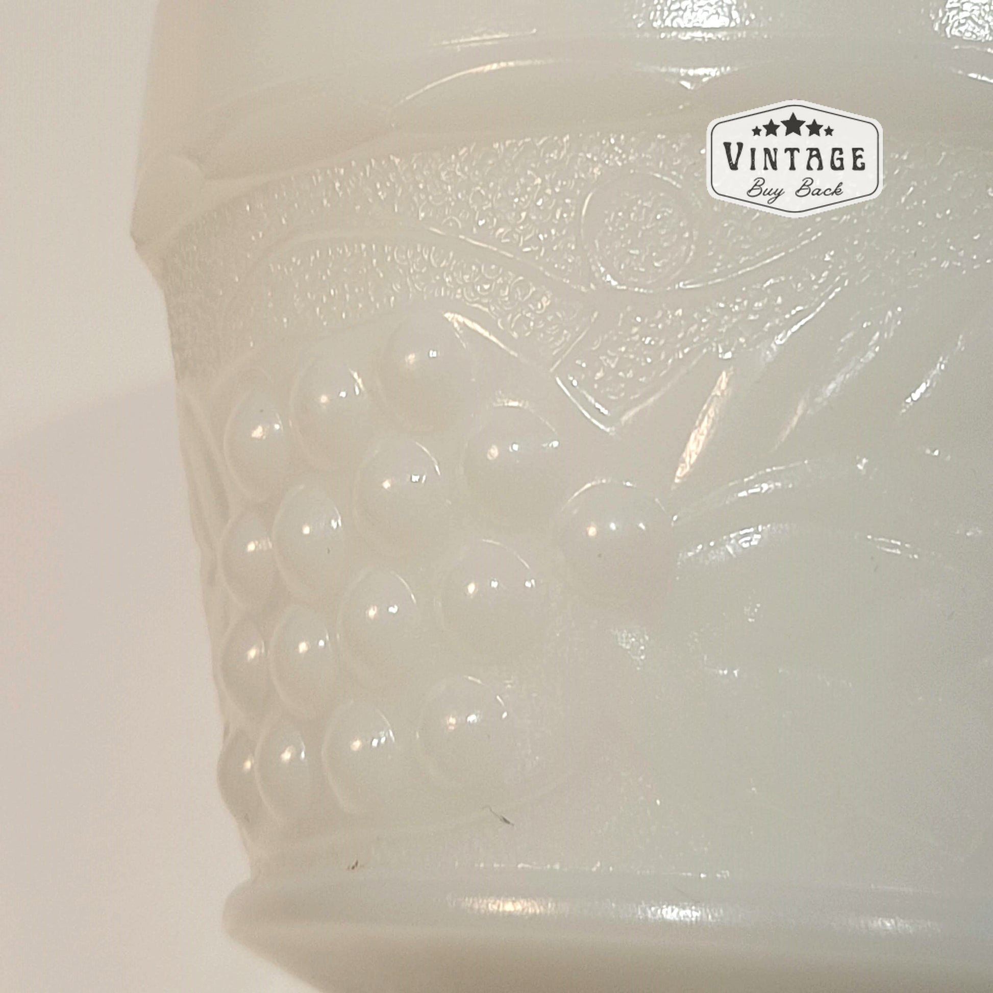 Vintage Indiana Milk Glass Pedestal Dessert cup