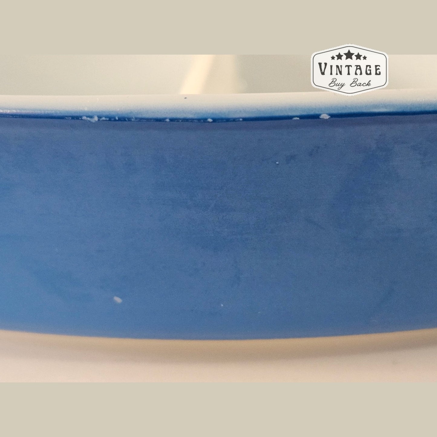 Pyrex 1.5 Quart Royal Blue Divided Casserole Dish