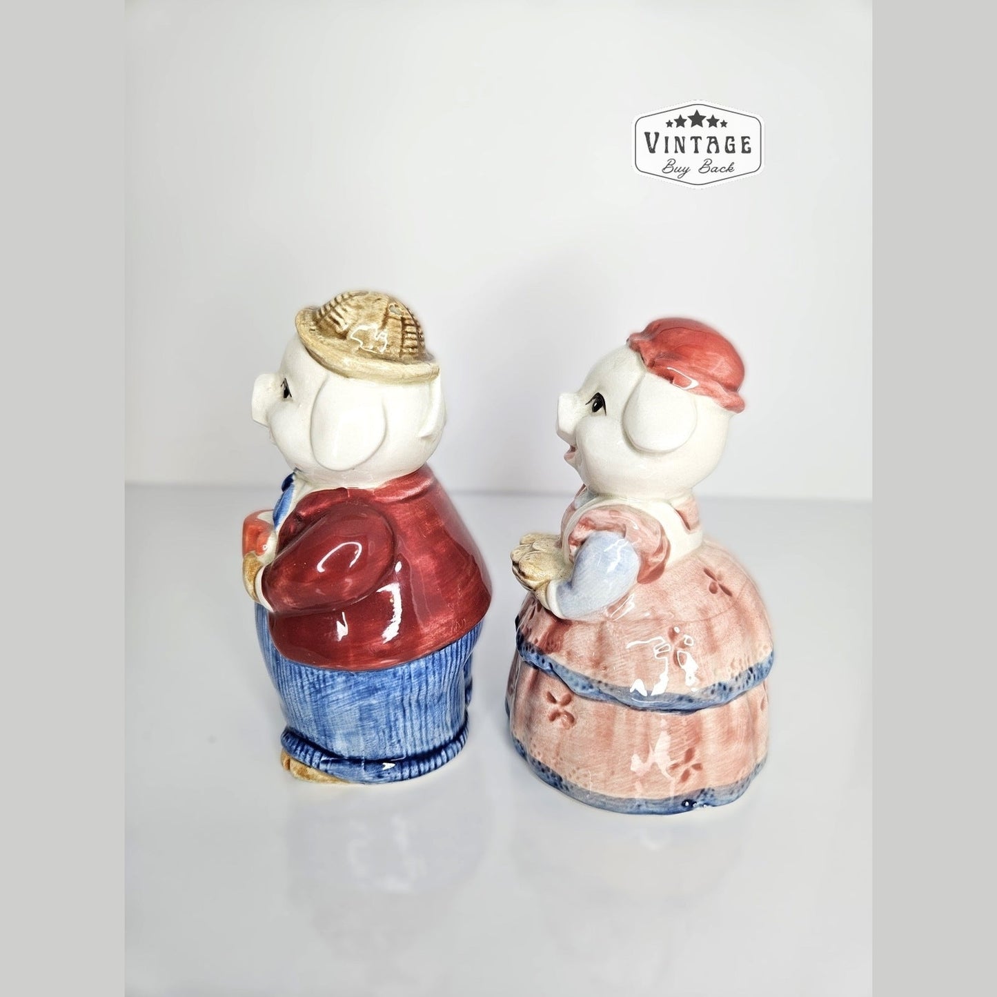 1990 Otagiri Pig Salt & Pepper Shakers