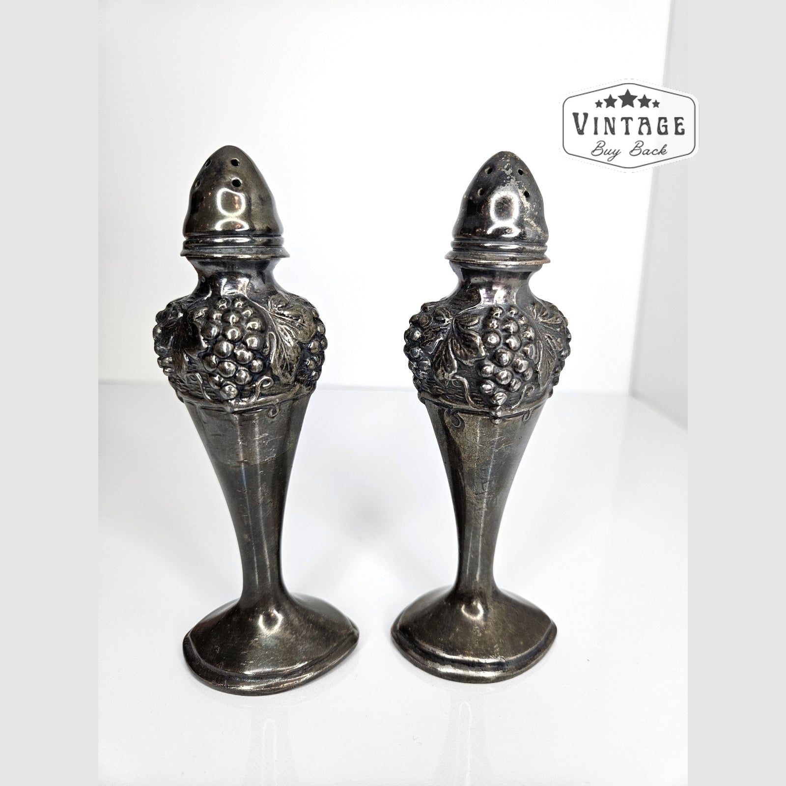 Viking Lead Salt & Pepper Shakers #1033