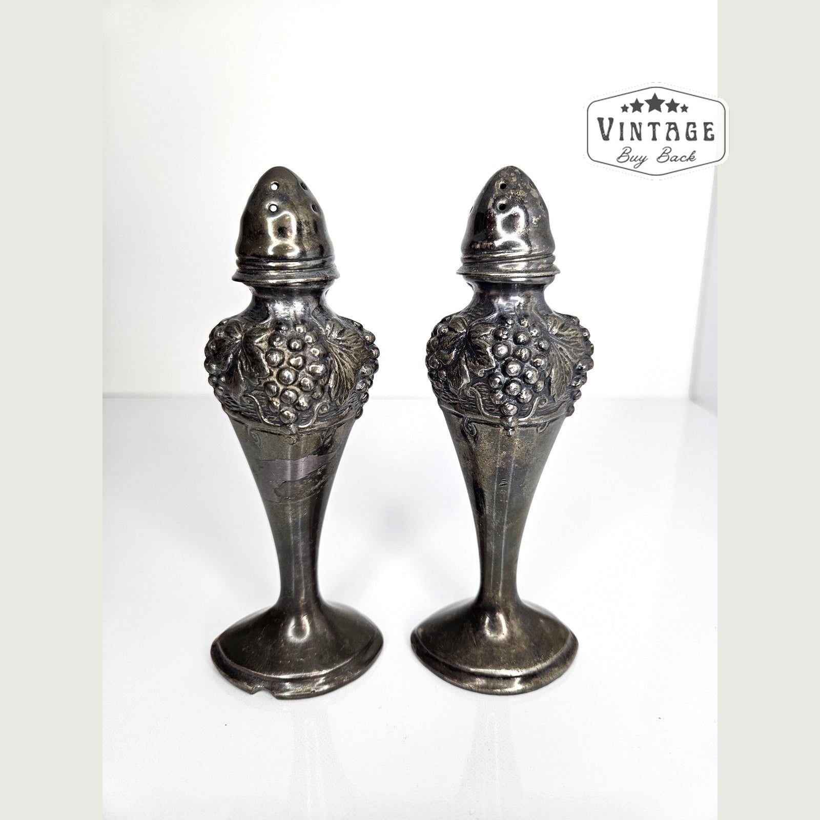 Viking Lead Salt & Pepper Shakers #1033