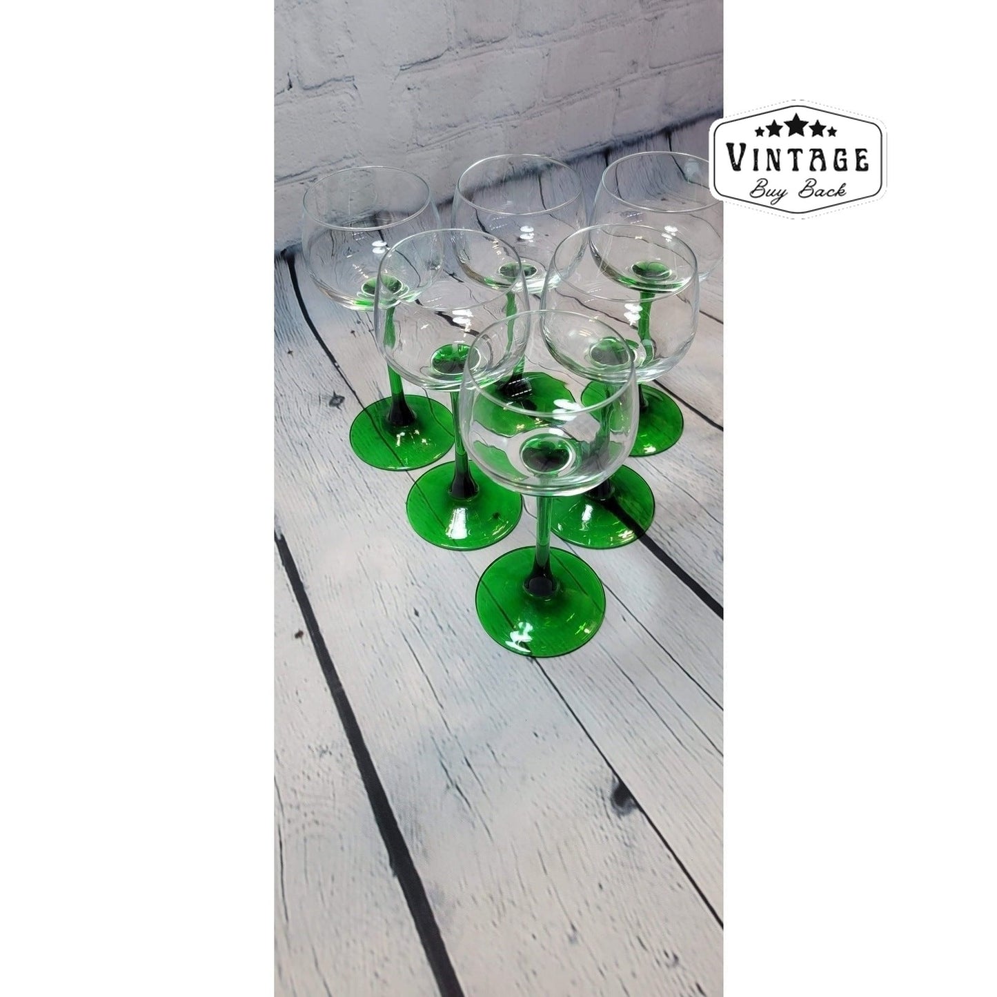 France Luminarc Wine Glasses