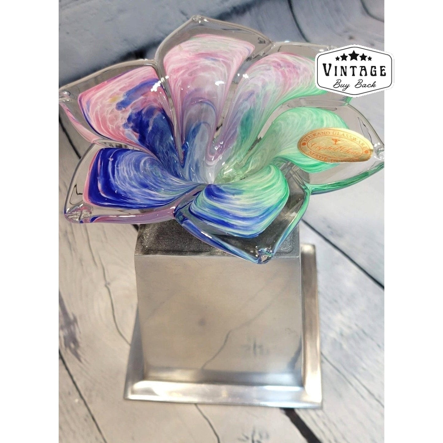 Murano 'style' Candle Holder